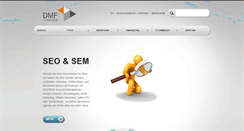 Desktop Screenshot of dmfmedia.de